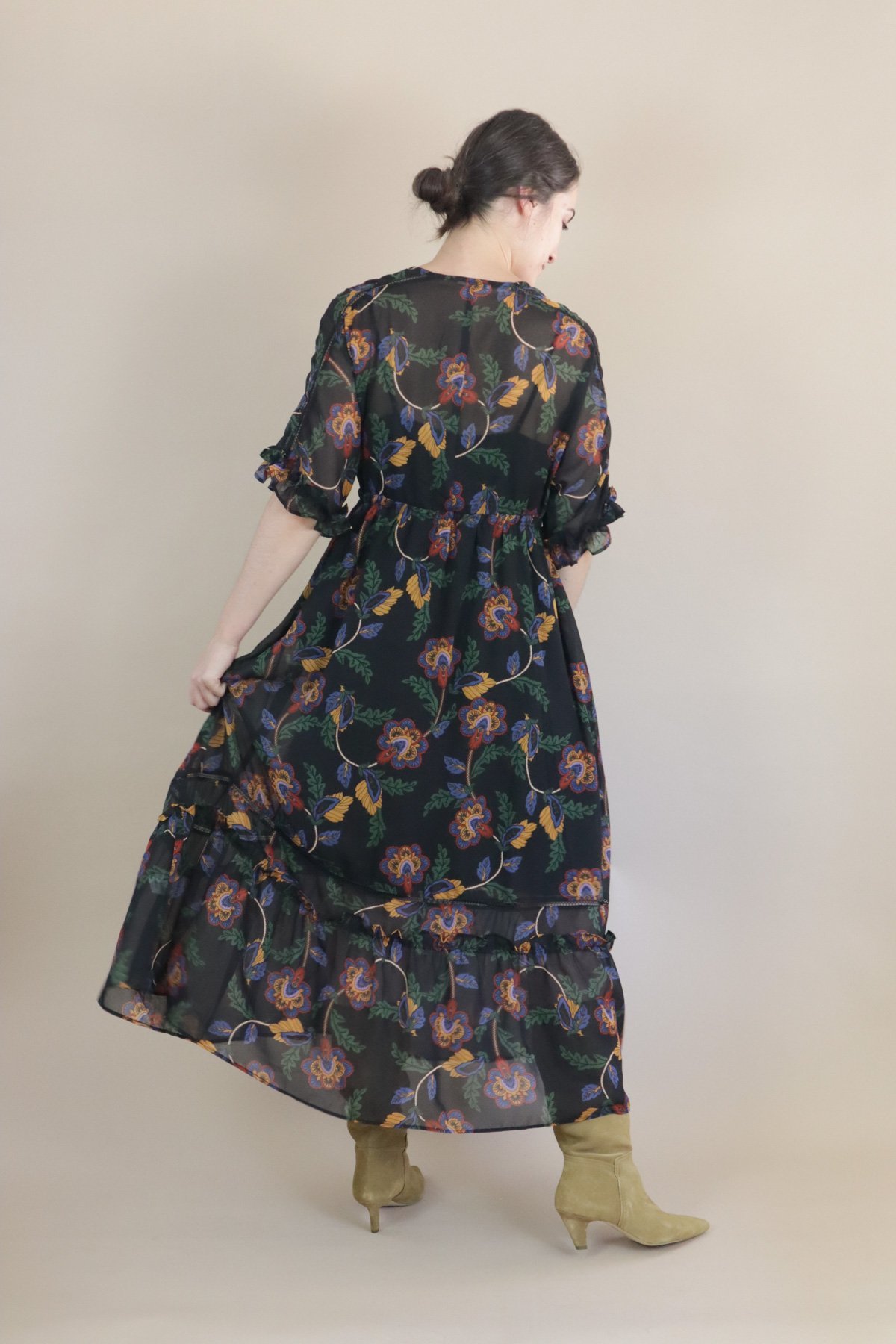 Orfeo Candy Midi Dress - Romance Seventies - Image 4 of 8