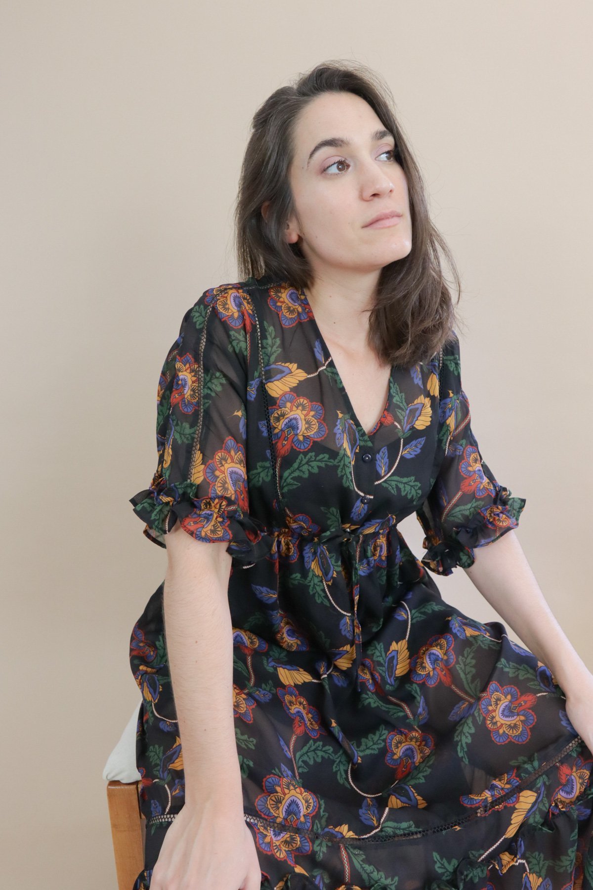 Orfeo Candy Midi Dress - Romance Seventies - Image 5 of 8