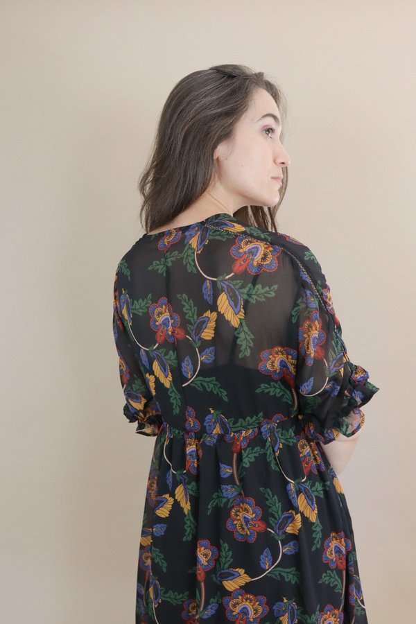 Orfeo Candy Midi Dress - Romance Seventies