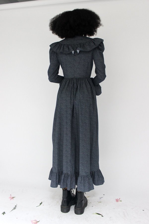 BATSHEVA Carol Dress - Navy Floral