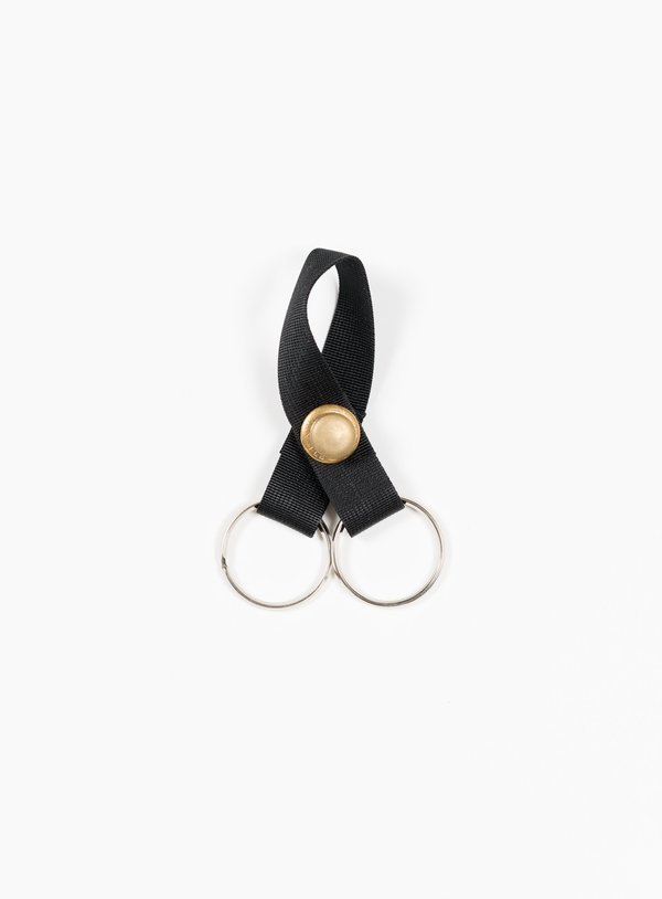 MAN-TLE R10 K1 Keyring - Black/Brass MAN-TLE R10 K1 Keyring - Black/Brass
