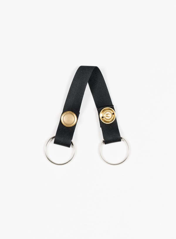 MAN-TLE R10 K1 Keyring - Black/Brass MAN-TLE R10 K1 Keyring - Black/Brass
