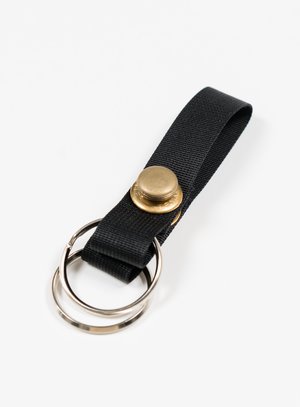 MAN-TLE R10 K1 Keyring - Black/Brass MAN-TLE R10 K1 Keyring - Black/Brass