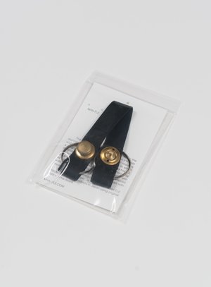 MAN-TLE R10 K1 Keyring - Black/Brass MAN-TLE R10 K1 Keyring - Black/Brass