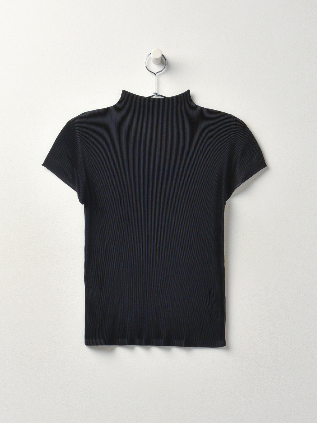 Pleats Please by Issey Miyake Mist Basics Top - Black | Garmentory