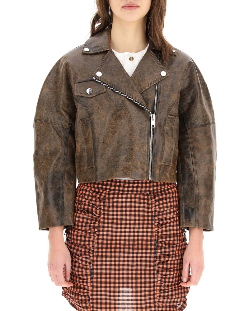 Ganni Vintage Biker Jacket | Garmentory