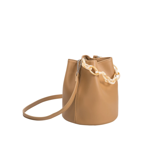 Melie Bianco Lana Vegan Leather Shoulder Bag - Tan Melie Bianco Lana Vegan Leather Shoulder Bag - Tan