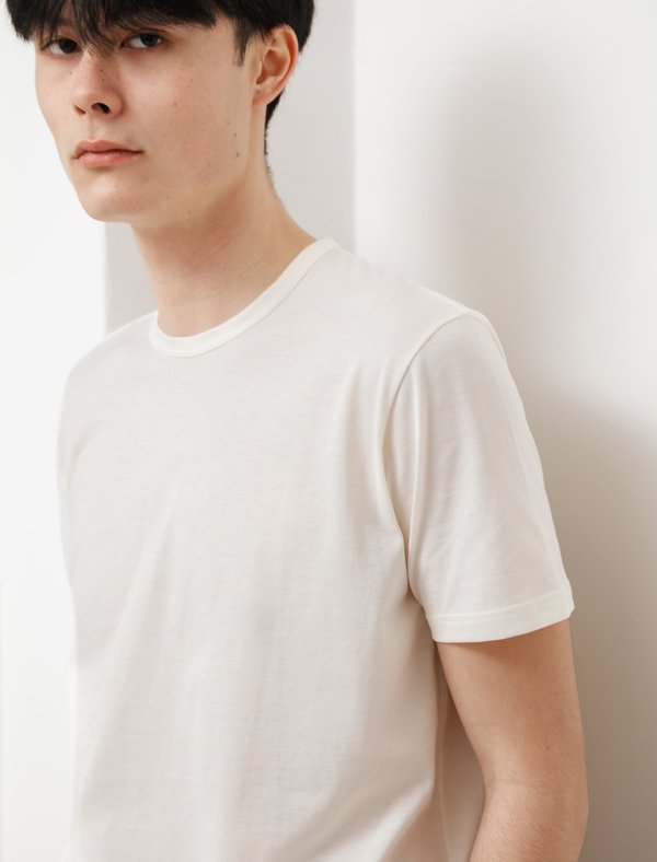 Sunspel Classic Crew T-Shirt - Archive White Sunspel Classic Crew T-Shirt - Archive White