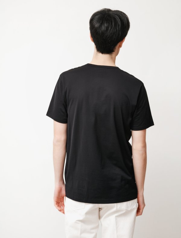 Sunspel Short Sleeve Classic Tee - Black Sunspel Short Sleeve Classic Tee - Black
