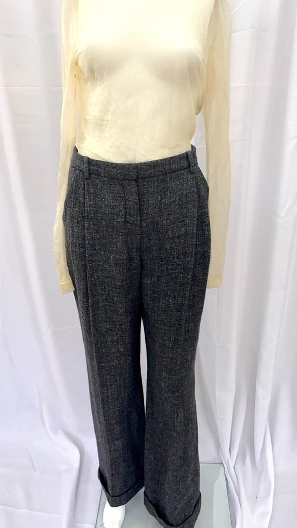 pre-loved Robert Rodriquez Wool Trousers - charcoal grey pre-loved Robert Rodriquez Wool Trousers - charcoal grey