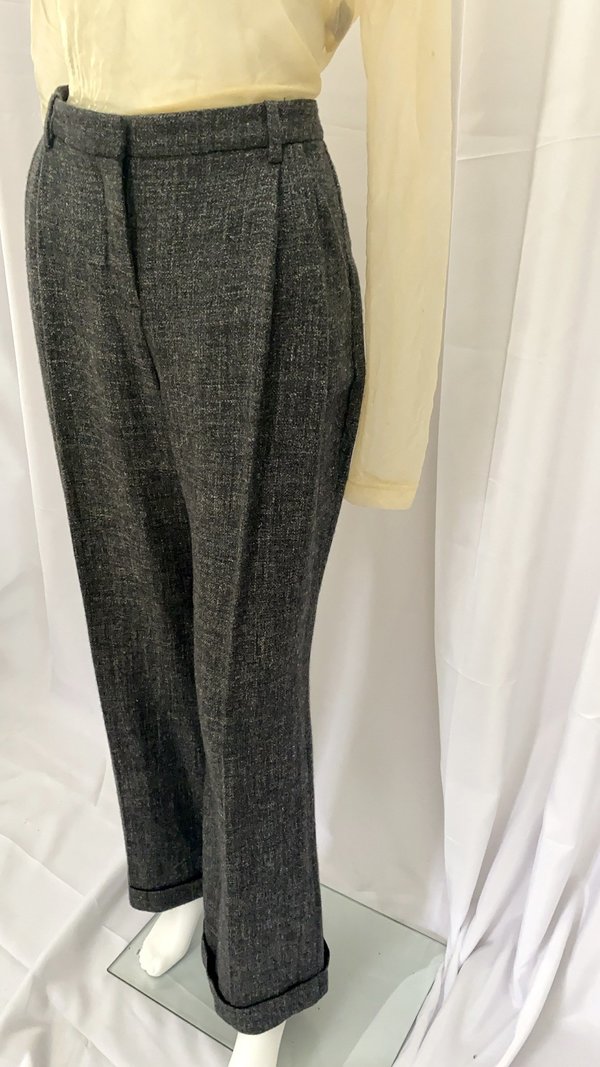 pre-loved Robert Rodriquez Wool Trousers - charcoal grey pre-loved Robert Rodriquez Wool Trousers - charcoal grey