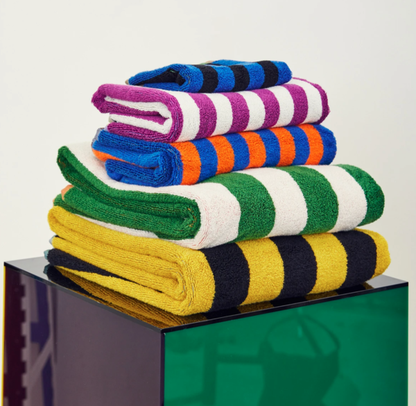 Dusen Dusen set of Striped Towels Dusen Dusen set of Striped Towels