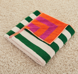 Dusen Dusen set of Striped Towels Dusen Dusen set of Striped Towels