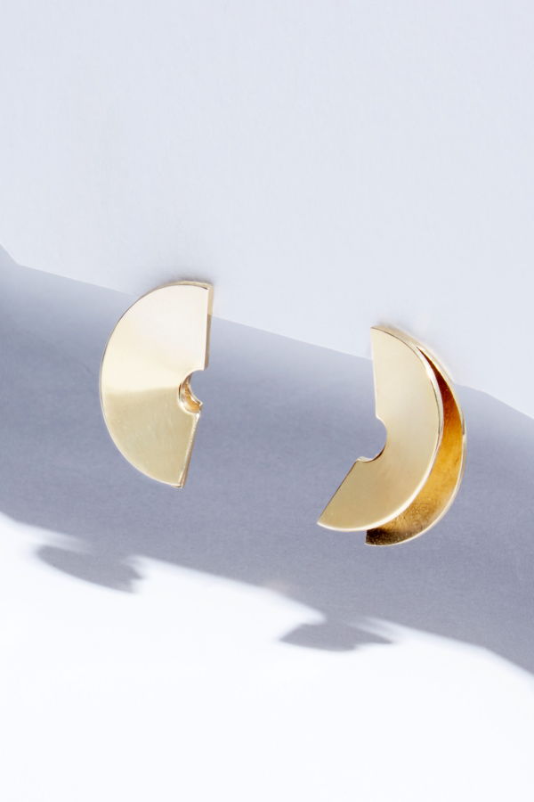 Metalepsis Projects Lygia Earrings - Brass