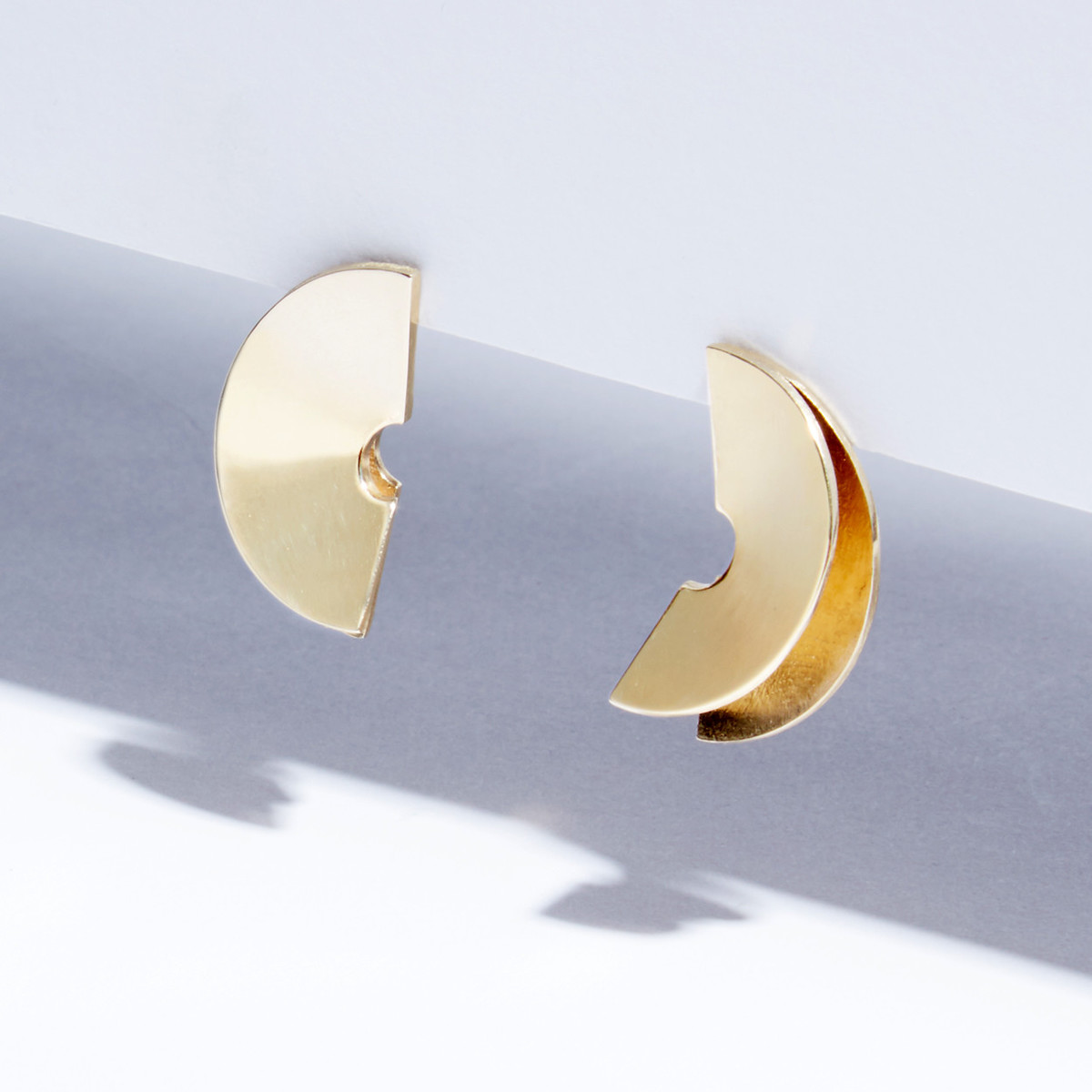 Metalepsis Projects Lygia Earrings - Brass - Image 1 of 3