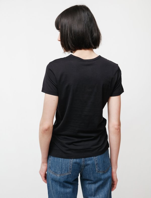 Sunspel Classic Crew Neck T-Shirt - Black Sunspel Classic Crew Neck T-Shirt - Black