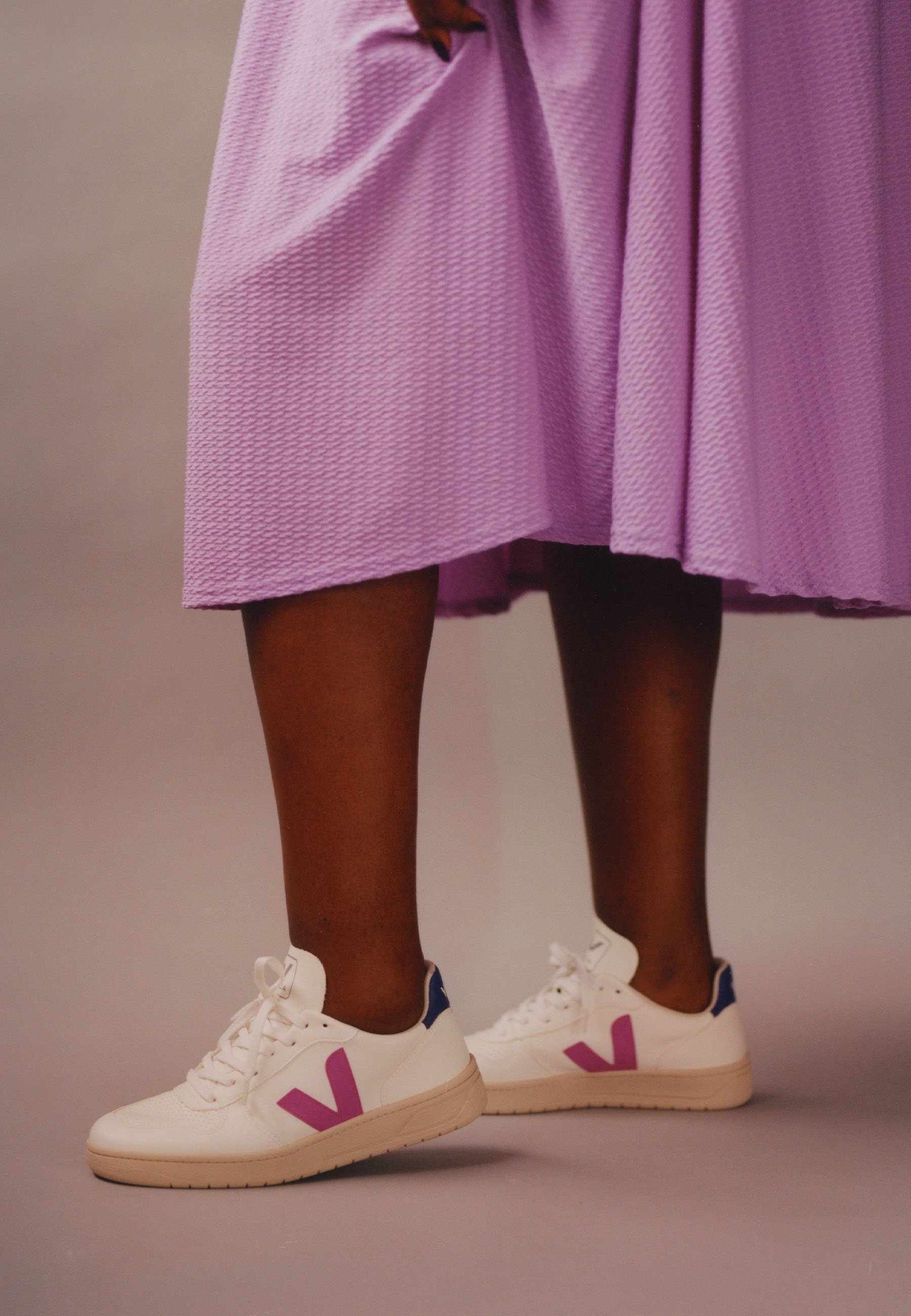 ★送料・関税込★Veja★CAMPO★WHITE ULTRAVIOLET PURPLE★ VEJA V10 CWL Sneakers - white/ultraviolet/purple | Garmentory