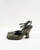 Prada Leather Pumps, Size 38.5 - Thumbnail 4