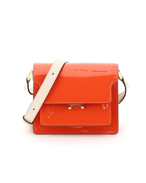 Marni Trunk Mini Leather Shoulder Bag - Multicolor | Garmentory