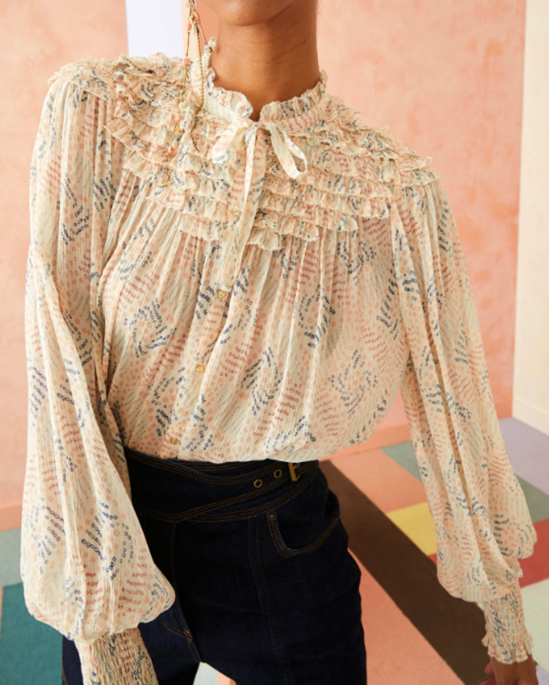 Ulla Johnson ELOISE BLOUSE - Aurora | Garmentory