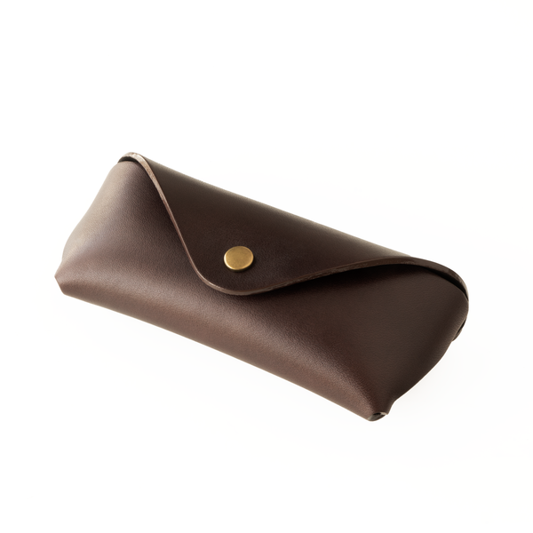 unisex MAKR Tab Eyewear Case - Brown unisex MAKR Tab Eyewear Case - Brown