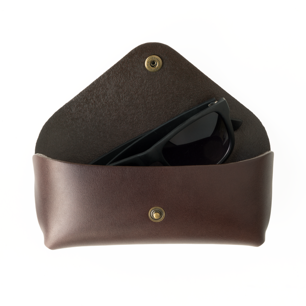 unisex MAKR Tab Eyewear Case - Brown unisex MAKR Tab Eyewear Case - Brown