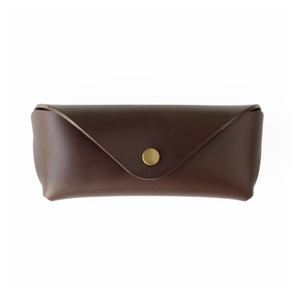 unisex MAKR Tab Eyewear Case - Brown unisex MAKR Tab Eyewear Case - Brown