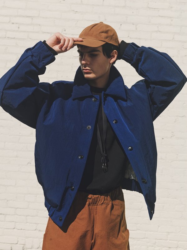 MAN-TLE R9 D3 Nylon Down Blouson - Bluewater | Garmentory