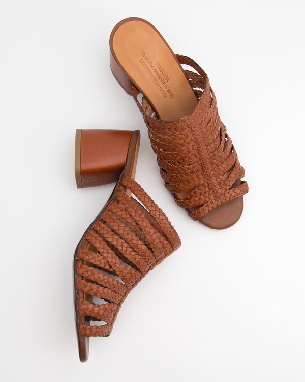 Naguisa Cinder Sandals - Brown Naguisa Cinder Sandals - Brown