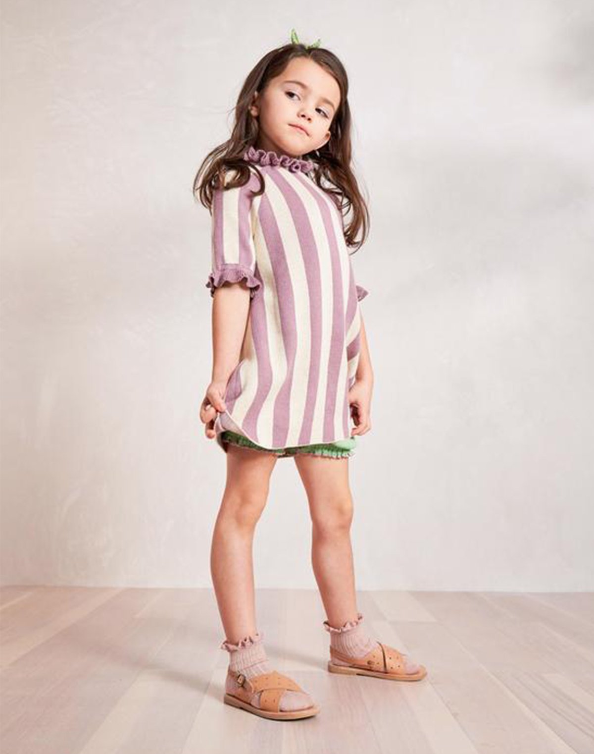 美品　misha and puff Swing Set Dress kids Misha & Puff Lillian Swing Dress - buttercream | Garmentory