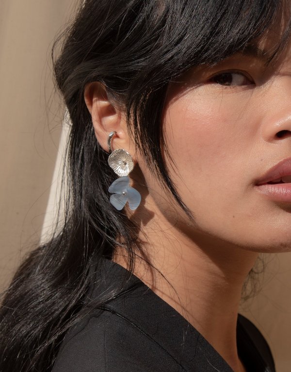 Cled Periwinkle Single Earrings