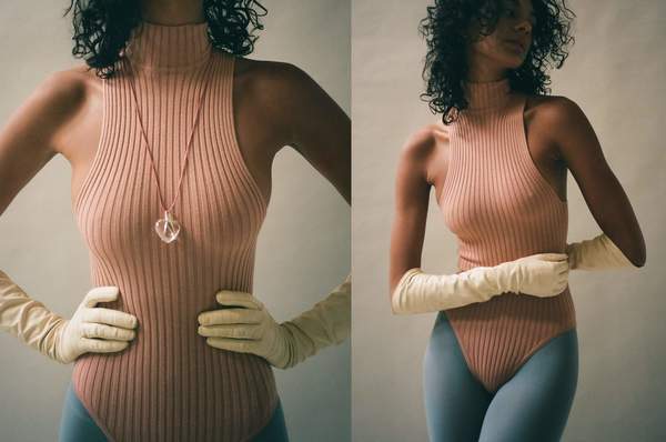 giu giu Nonna Leotard Sans Sleeve giu giu Nonna Leotard Sans Sleeve