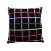 DITTOHOUSE Grid Pillow - Black - Thumbnail 1