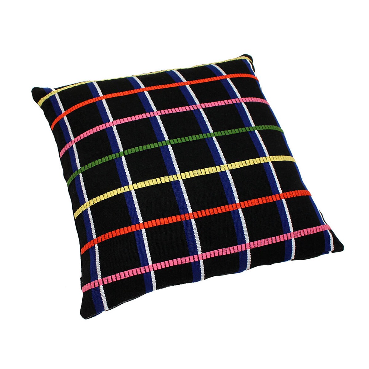DITTOHOUSE Grid Pillow - Black - Image 2 of 4