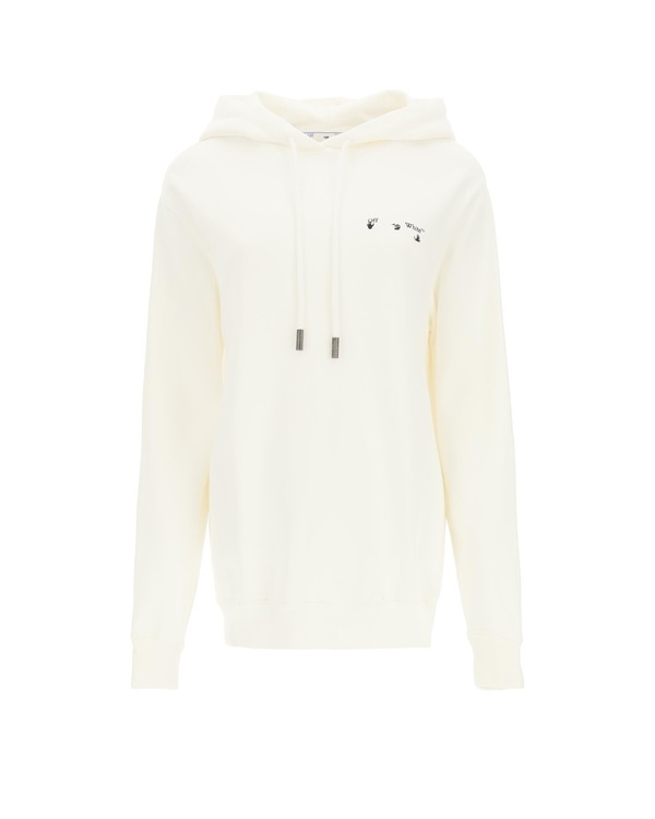Off-White Liquid Arrows Hoodie - white Off-White Liquid Arrows Hoodie - white