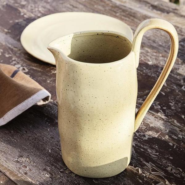 Ferm Living Flow Jug - Yellow Speckle Ferm Living Flow Jug - Yellow Speckle