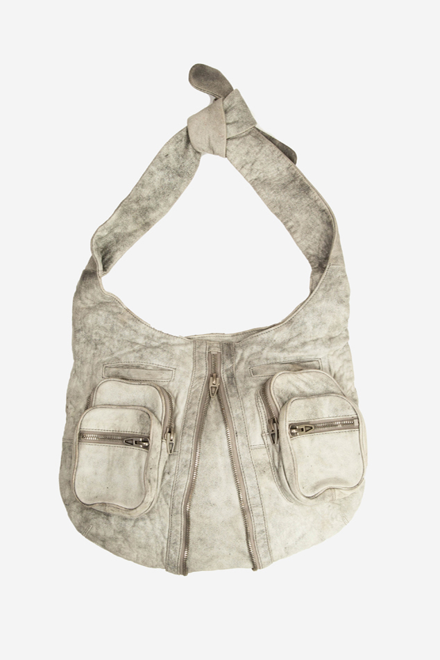 Alexander Wang Donna Small Hobo Bag - Grey | Garmentory