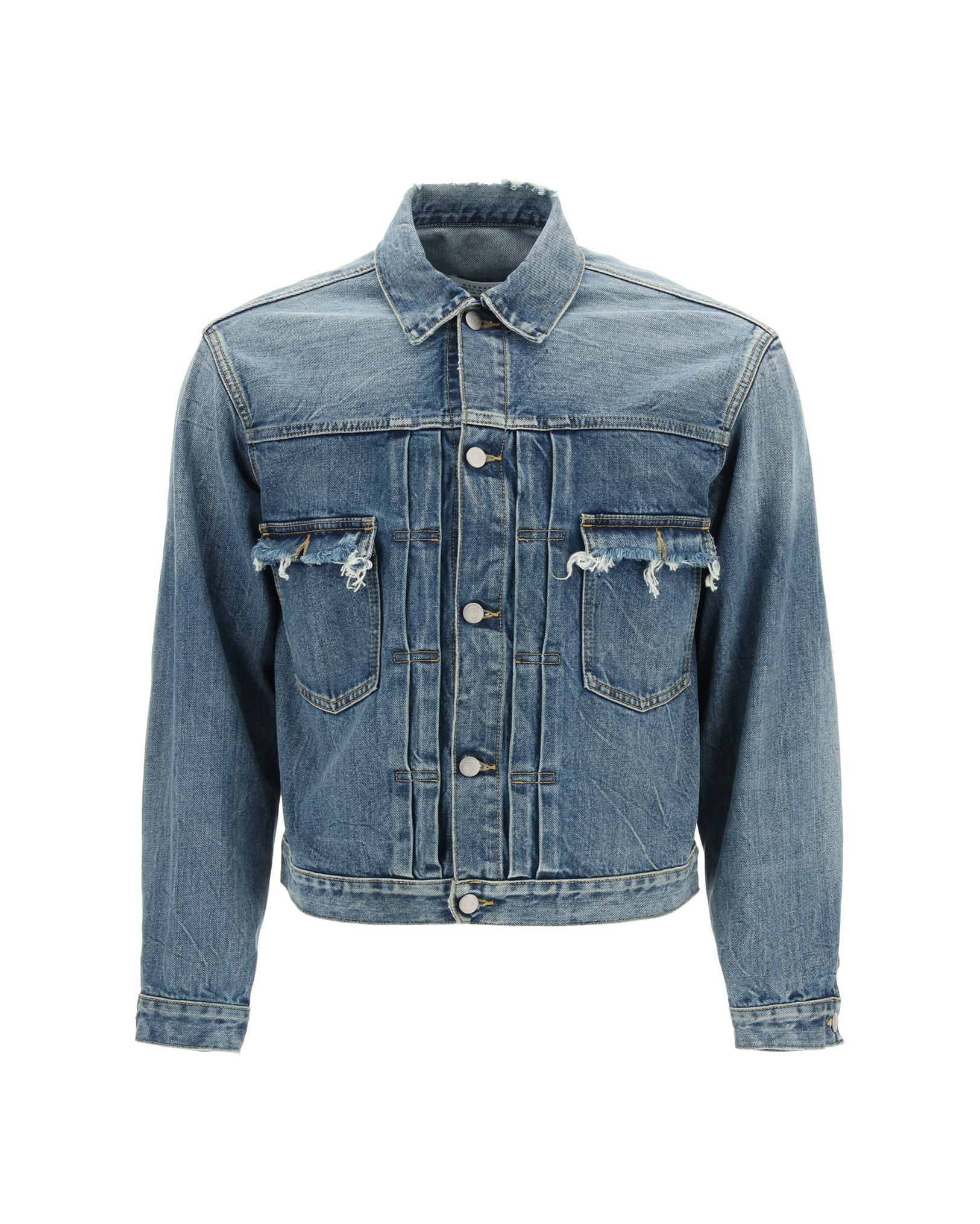 マルジェラDESTROYED DENIM JACKET 46 2nd デストロイ Maison Margiela（旧Maison Martin Margiela） - 52 新品 メゾン