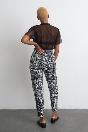 Osei-Duro Kpong Trouser - Dot Dot Dot Osei-Duro Kpong Trouser - Dot Dot Dot