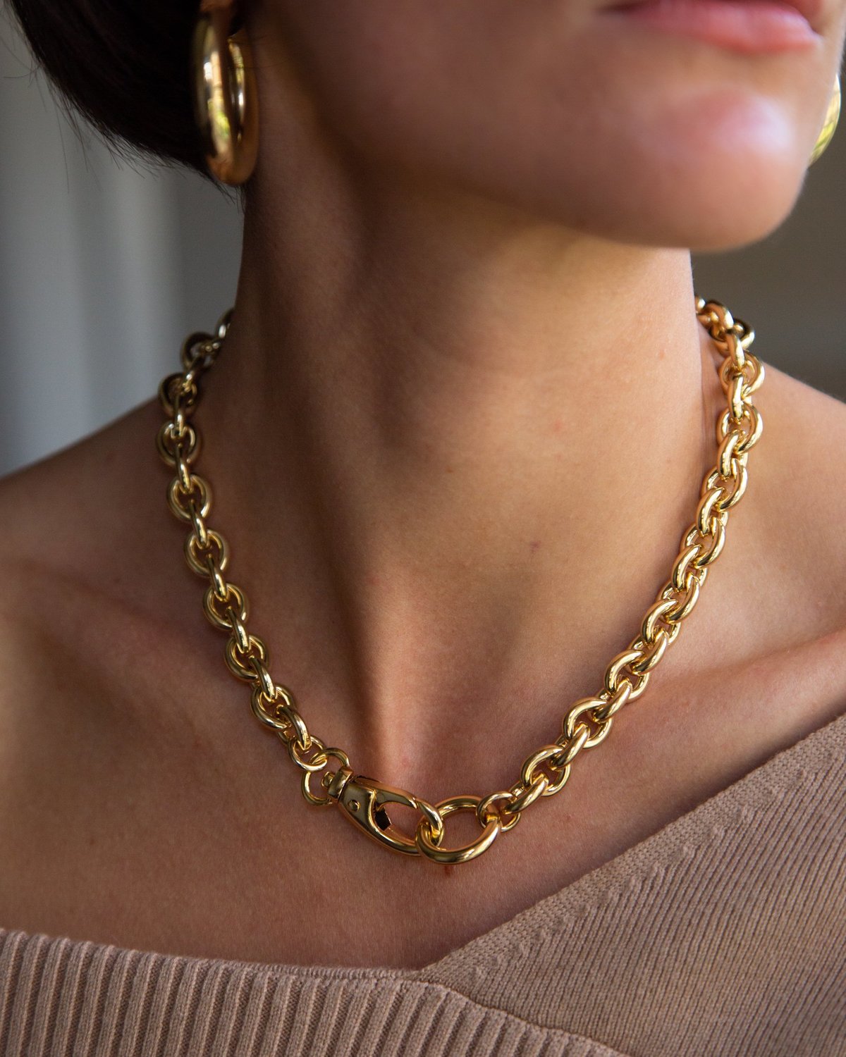 Cable Chain Laura Lombardi Necklace Laura Lombardi Cable Necklace