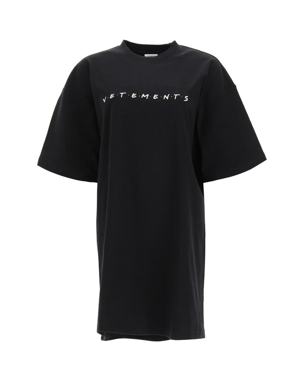 ★VETEMENTS FRIENDLY LOGO T-SHIRT ロゴ Tシャツ Vetements friendly logo t-shirt - Black | Garmentory