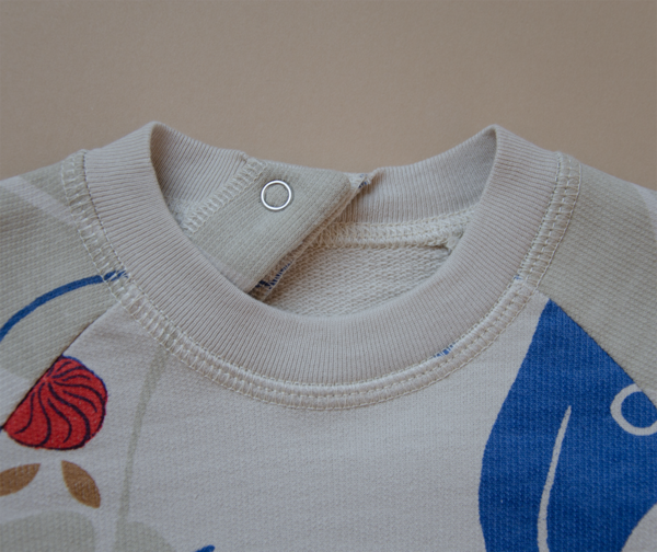 Kid Granelito Organic Pima Cotton Sweatshirt - Lucky Kid Granelito Organic Pima Cotton Sweatshirt - Lucky