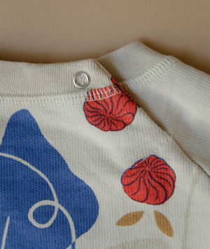 Kid Granelito Organic Pima Cotton Sweatshirt - Lucky Kid Granelito Organic Pima Cotton Sweatshirt - Lucky