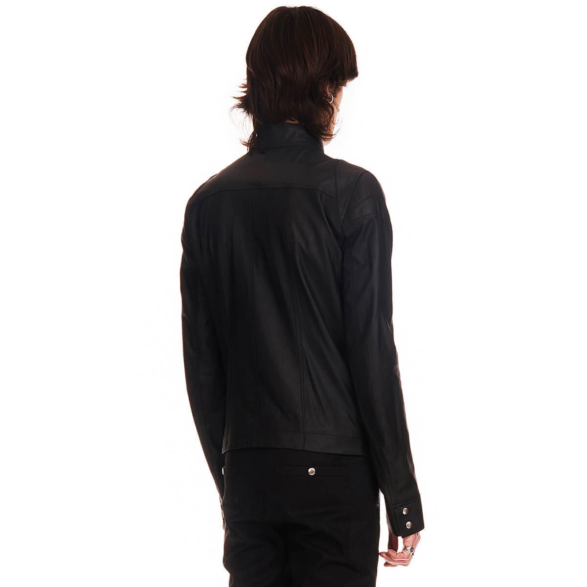 Rick Owens 2021SS IES レザージャケット RICK OWENS Ies jacket - Black | Garmentory