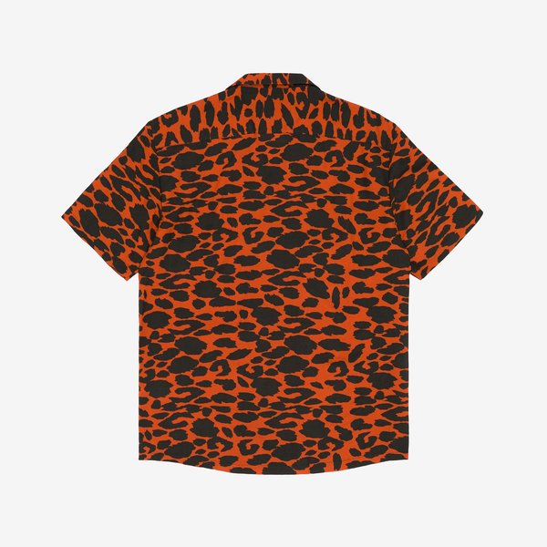 Pas De Mer Agua Santa Shirt - Orange/Black Pattern Pas De Mer Agua Santa Shirt - Orange/Black Pattern