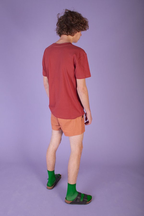 L.F.Markey Albury Tee - Burnt Red