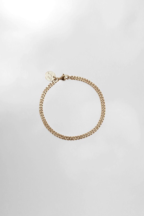 Young Frankk Zadie Chain Anklet - Gold Young Frankk Zadie Chain Anklet - Gold