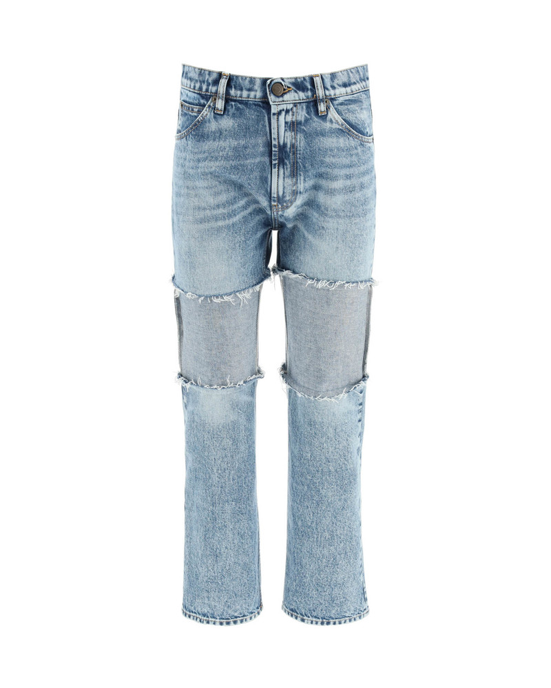 MM6 Maison Margiela Spliced Denim Jeans | Garmentory