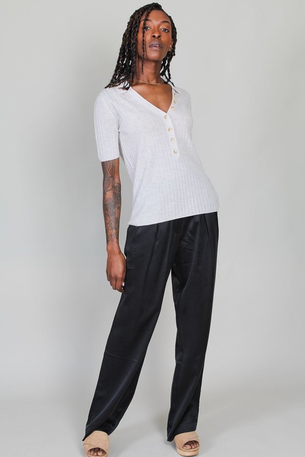 パンツ Loulou Studio FW23 Luli' pants (LULI BLACK) Loulou Studio Luli pants - Black - Women | LULIBLACK | thebs.com