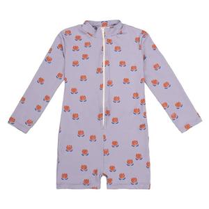 kids Bobo Choses Chocolate Flowers Print One Piece Swimsuit - Purple kids Bobo Choses Chocolate Flowers Print One Piece Swimsuit - Purple